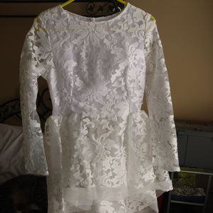 Woman Top high low shear